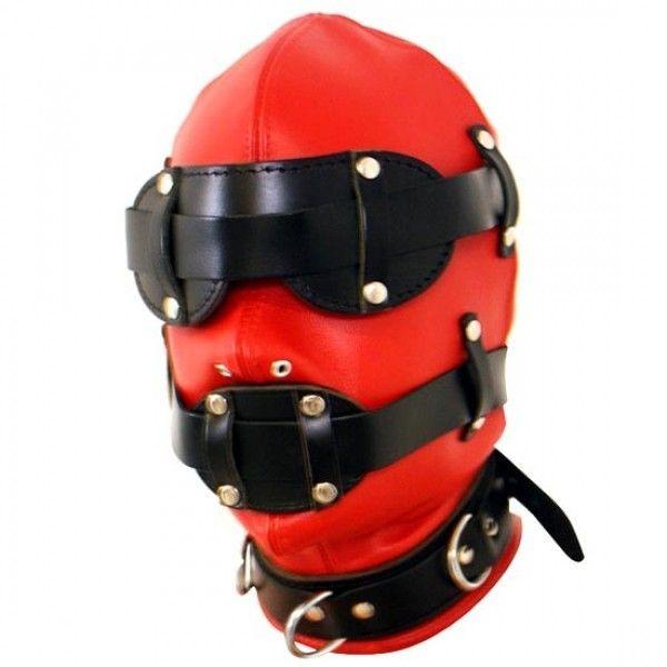 Чорно-червона маска | Knopka