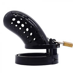 Чоловічий пристрій загалом, чорний із перфарованою картою | Knopka