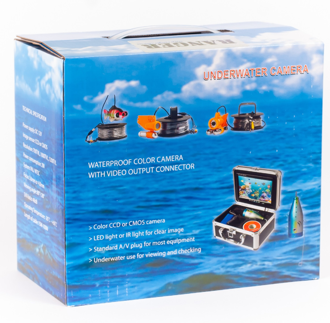 Подводная видеокамера для рыбалки Ranger (Рейнджер) Lux Case 30 м (RA 8845) - фото 9 - id-p1078662853
