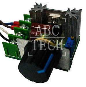 Регулятор обертів плата для двигуна 2 кВт Блок керування Потужний симісторний регулятор напруги