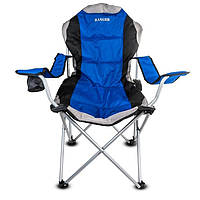 Крісло-шезлонг складане для пікніка та риболовлі Ranger (Рейнджер) FC 750-052 Blue (RA 2233)