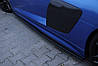 Пороги Audi R8 (15-18) тюнінг обвіс спідниця елерон, фото 2