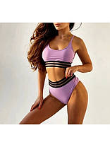 Купальник раздельный топ Z.Five 86142-1 Ева фиалка(В НАЛИЧИИ ТОЛЬКО 42 44 46 48 50 УКР р-ры), фото 2