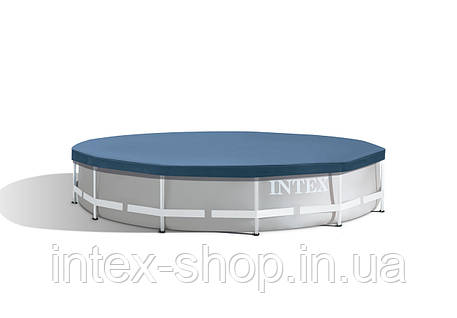 Тент-покривало Intex 28031 для круглого каркасного басейна (366 см), фото 1