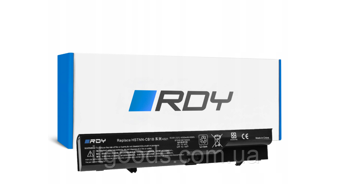 Акумуляторна батарея 5200mAh PH06 HSTNN-CB1A HSTNN-DB1A BQ350AA для HP Compaq 620 ProBook 4320s 4525s 4720s