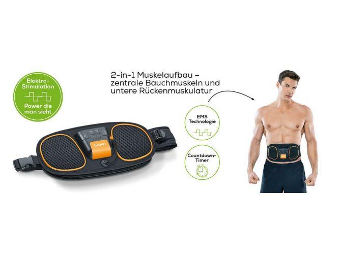 Пояс-миостимулятор мышц живота и спины EM 39 Beurer Германия - фото 4 - id-p1727153464