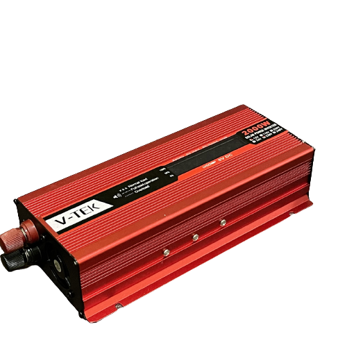 Инвертор напряжения 12 в 220V-2000W Автомобильный преобразователь с UKC ...