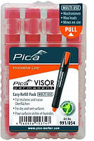 Грифель сменный для маркера сухого PICA (пика) VISOR permanent Long life Industrial Marker оранжевый 1-4 мм