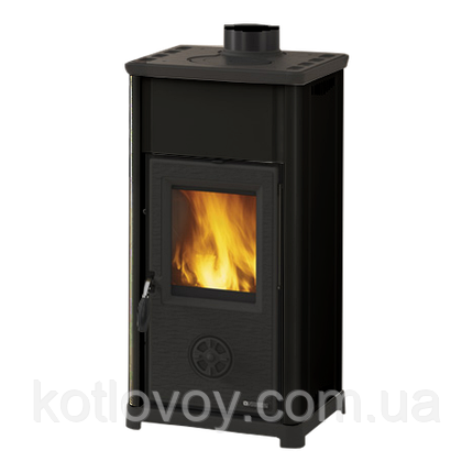Піч-камін La Nordica TEA NERO ANTRACITE з варильною поверхнею, фото 1