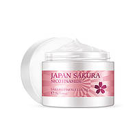 Крем для лица с экстрактом японской сакуры LAIKOU Japan Sakura Essence Cream