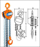 Таль цепная ТМ Haklift (профессиональная) 2 т. 12