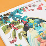 Подарункові пакети на Різдво 150*90*240 Дитячі святкові пакети з малюнком "Різдвяний Вертеп", фото 4