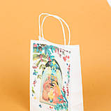 Подарункові пакети на Різдво 150*90*240 Дитячі святкові пакети з малюнком "Різдвяний Вертеп", фото 5