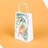 Подарункові пакети на Різдво 150*90*240 Дитячі святкові пакети з малюнком "Різдвяний Вертеп", фото 2