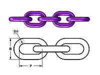 Цепь грузоподъемная 10-го класса (G100) 6.7