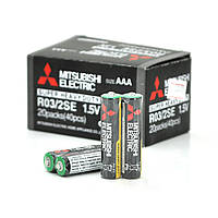 Батарейка Super Heavy Duty MITSUBISHI 1.5V AAA/R03, 2S shrink pack,400pcs/ctn