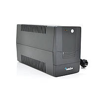 ИБП Merlion Velli 1K (600W) LED, 162-290VAC, AVR 1st, 4 SCHUKO, 2x12V7Ah, plastik Case Q2 (320x130x182) 8,2кг