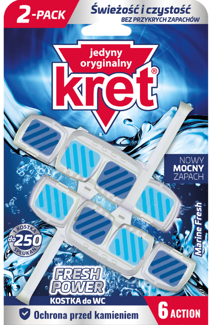 Туалетний блок KRET "Marine Fresh" (2шт.)