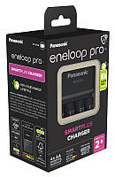 Зарядний пристрій PANASONIC BQ-CC55E Smart&Quick charger + 4хАА2450мАһ "Eneloop"