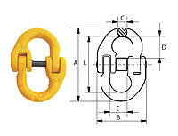 Звено соединительное G80 типа SLR-74 (бабочка) 5.30 т