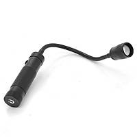 Ліхтарик ручний на магніті XZS-001, 3 різ., Zoom, корпус- алюміній, ударостійкий, BOX