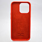 Чохол з патріотичним принтом Silicon Case Print Тризуб для iPhone 13 Pro Red/Червоний, фото 5