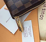 Чоловічий гаманець Louis Vuitton (60017) brown, фото 4
