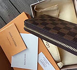 Чоловічий гаманець Louis Vuitton (60017) brown, фото 6