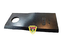 Ніж роторної косарки 115х49х4 d19, правий Samasz