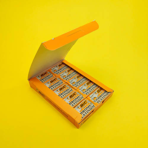 Лезвия для бритья к Т-образной бритве Bic Chrome Platinum, 5 шт (ID ...