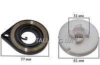 Бобина стартера бензопилы GoodLuck 4500/5200/5800 4 зацепа в сборе