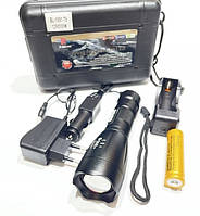 Ліхтарик-ручний "POLICE" BL1891-T6,акб 18650,ЗУ 12-220В,zoom.Box