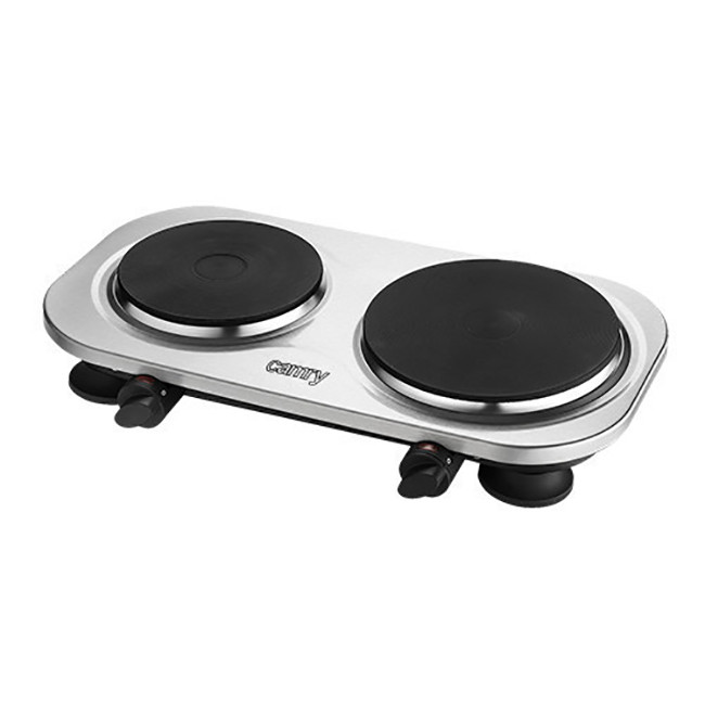 Плита електрична настільна двоконфорочна Camry CR 6511 (Niz13129)