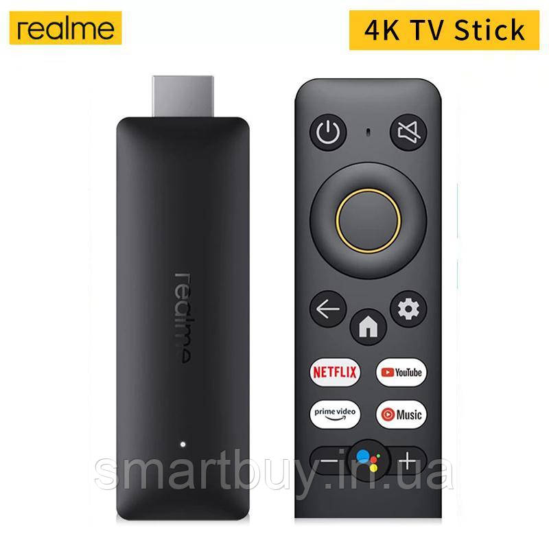 Медіаплеїр Realme 4K RMV2105 Smart Google TV Stick International Edition (гарантія 12 місяців)