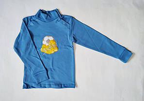 Дитяча водолазка на плечі на кнопках 1,2,3,4,5,6 років 30(110/116)