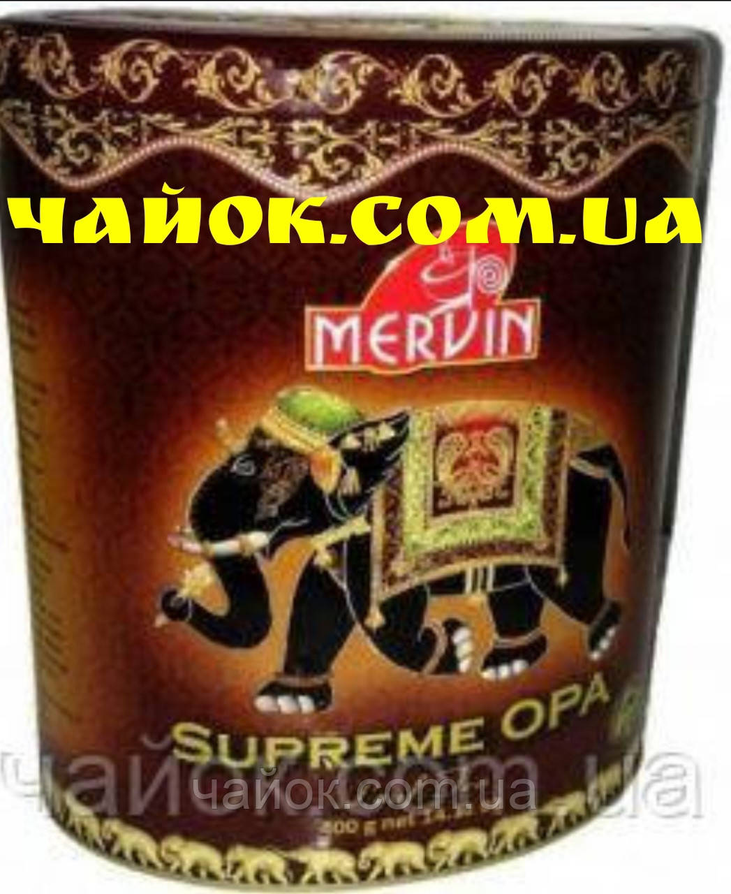 Чай Мервин Mervin Suprim ОПА 400 гр железная банка - фото 1 - id-p528909775