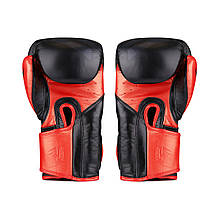 Рукавички для боксу та єдиноборств Peresvit Momentum Boxing Gloves Black Metalic Orange, фото 5