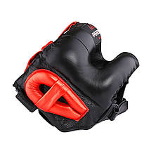 Шолом для боксу захисний боксерський шолом для змагань Peresvit Momentum Headguard Black Metalic Orange, фото 5