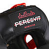 Шолом для боксу захисний боксерський шолом для змагань Peresvit Momentum Headguard Black Metalic Orange, фото 7
