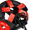 Шолом для боксу захисний боксерський шолом для змагань Peresvit Momentum Headguard Black Metalic Orange, фото 8