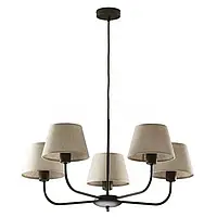 Люстра TK-LIGHTING CHICAGO 5PL-3989 5xE27 max 15Вт, лен