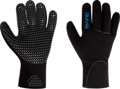 Рукавички Bare Glove 3 мм Чорний XXS