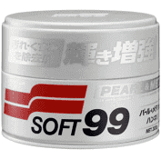 SOFT99 Pearl & Metallic Soft Wax Очищаючий твердий віск для світлих автомобілів