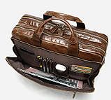 Чоловіча ділова шкіряна сумка для ноутбука Leather Collection (9915), фото 4