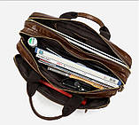 Чоловіча ділова шкіряна сумка для ноутбука Leather Collection (9915), фото 5