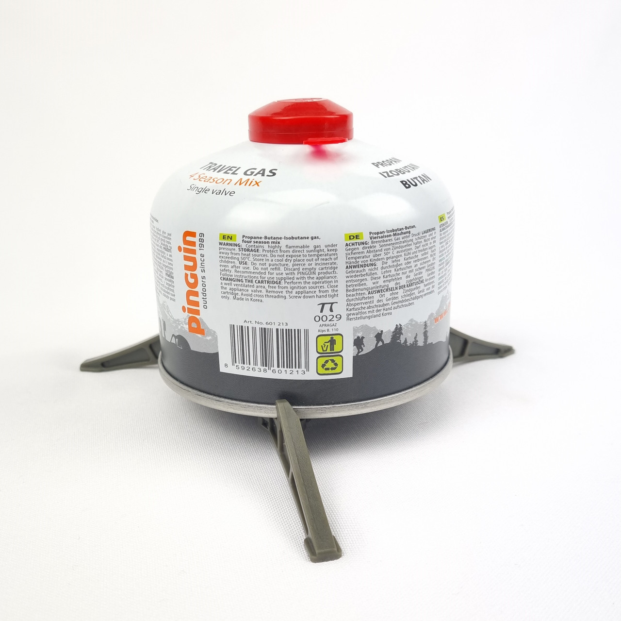 Підставка під туристичний газовий балон VS-78 підставка для різьбового газового балону, фото 1