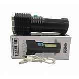 Ручний ліхтар лампа Flashlight F-905, 4 режими роботи, фото 8