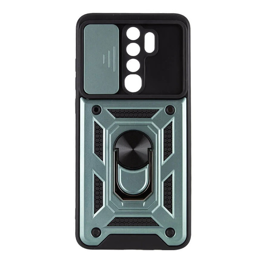 Чохол бампер Magnetic Ring з підставкою для Xiaomi Redmi Note 8 Pro Green