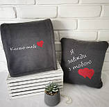 Плед та подушка з логотипом в автомобіль, фото 2