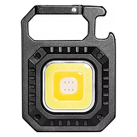 Акумуляторний ліхтарик LED W5130 із Type-C | 7 режимів, карабін, магніт, брелок |